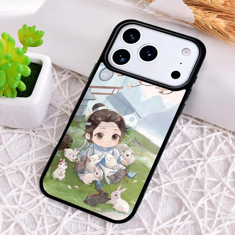 The Untamed Lan Zhan Wei Ying Shockproof Phone Case for iPhone 17 Air 16e 15 11 12 14 13 Pro Max Cover Coque