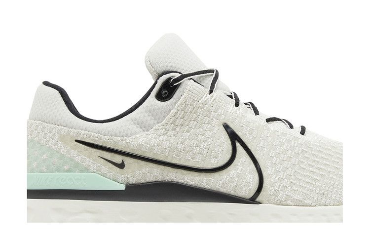 Nike React Infinity Run Flyknit 3 Nero Fantasma Menta