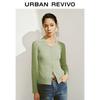 UR Women's Simple Textured Knit Cardigan