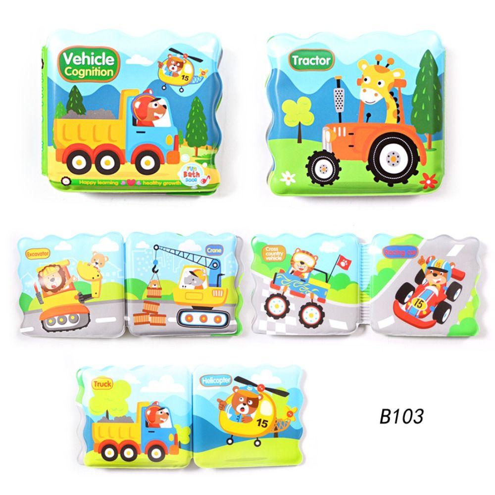 Color Changing Floating Cloth Book Bath Books Sound Bath Books Water Bathroom Toys  Toddler