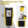 Portable Multi-Gas Detector, For Oxygen, Hydrogen Sulfide, Carbon Monoxide & Combustible Gases, Industrial Safety Equipment Tool