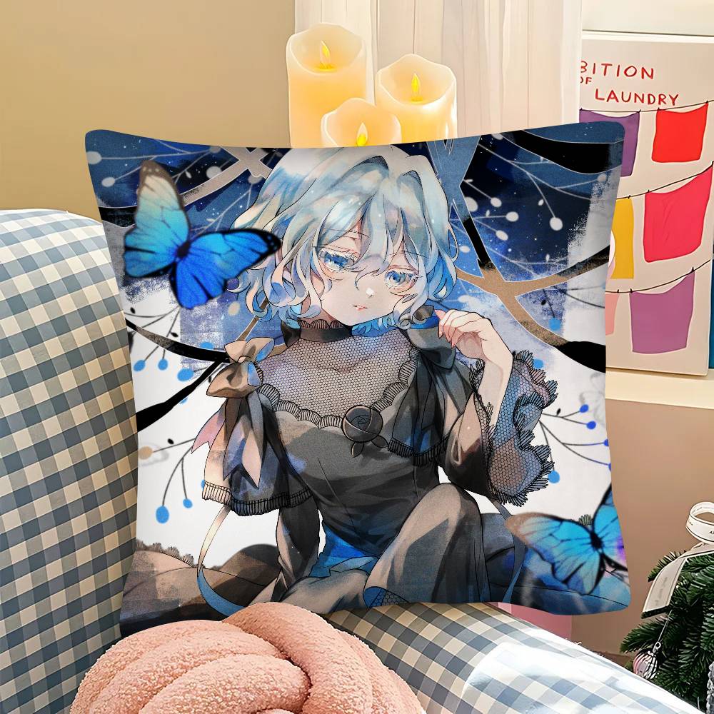 Comics The Case Study Of Vanitas Pillow Case Fashion Square Pillowcase Bedroom Sofa Room Ins Decoration Leisure Cushion Cover