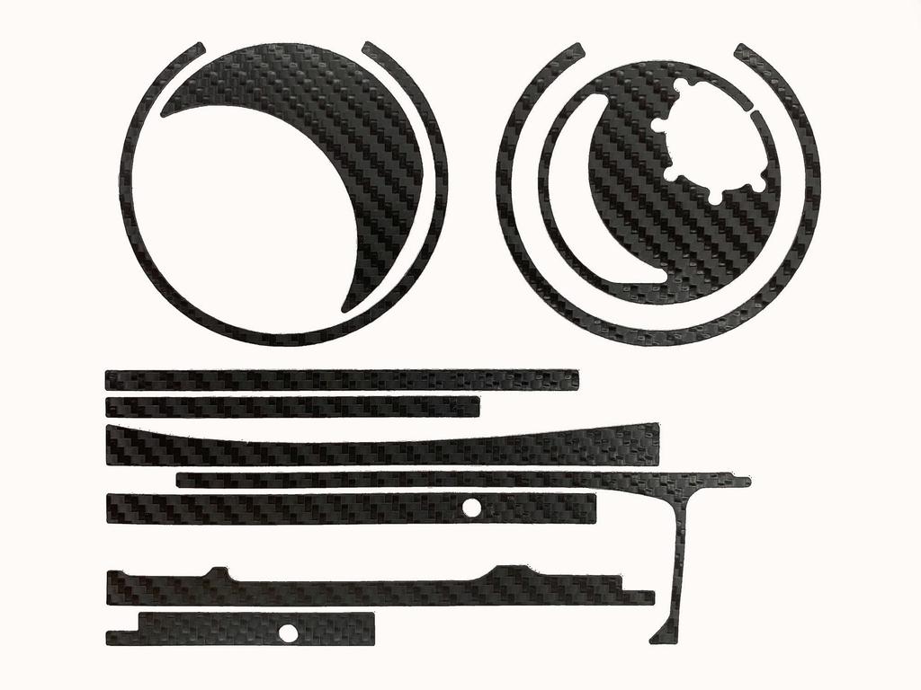 CUSTOM YOROI Custom Decal for 19 Calcutta Conquest DC200 Baitcasting Reel SEAT.JP (Black, Left-Handed)