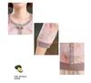 Maternity Rhinestone Seven-Sleeve Round Neck Top for Middle-Aged & Elderly Women - Spring/Summer Loose Age-Reducing T-Shirt