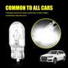 Pack-10 T10 Car Brake Lights, T10 168 192 12V 5WDouble-wire Vehicle Turn Signal Tail Light Replacements, Universal Waterproof Automotive Lighting