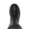 Salvatore Ferragamo Ferragamo Ryder Knee Length Leather Boots Black