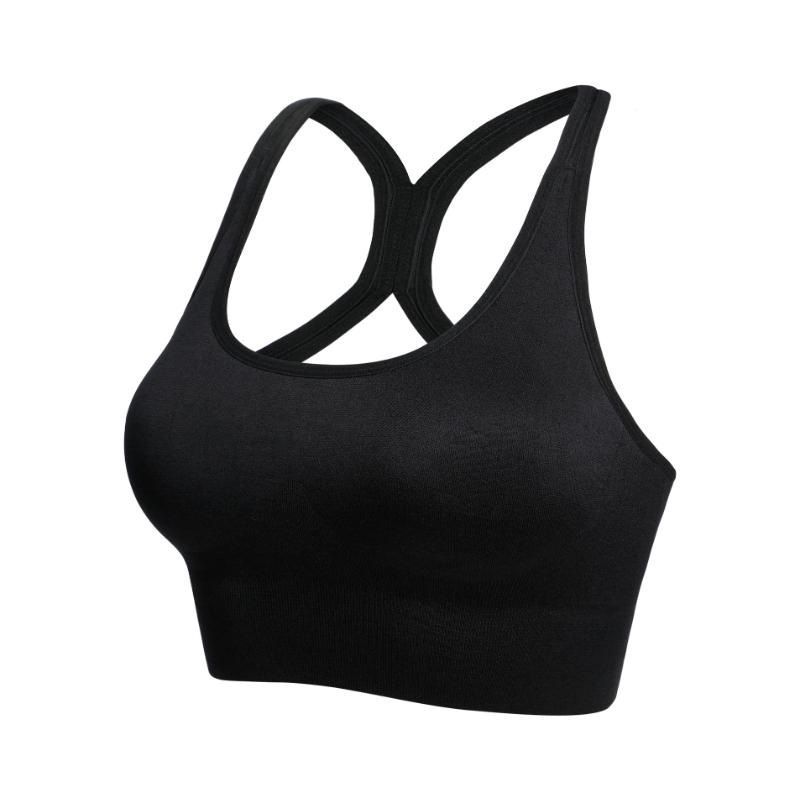 Women Push Up Seamless Sports Bra Workout Sport Top Crop Fitness Active Wear with Buckle for Yoga Gym Brassiere Sportswear
