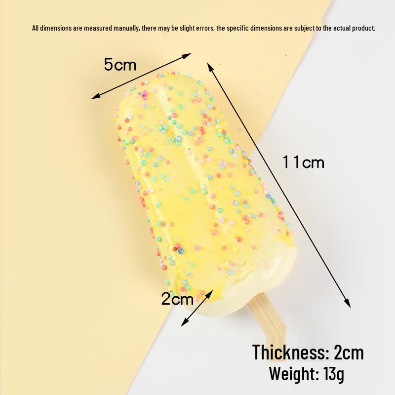 Simulation Ice Cream Refrigerator Magnet Display Prop
