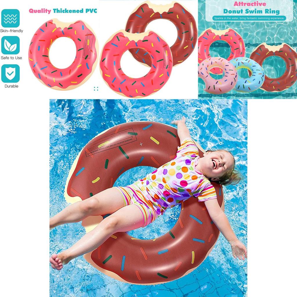 Childrens Inflatable Pool Ring With Pvc Material For Water Play And Swimming Safety