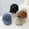 Spring And Autumn Alien Embroidery Hat Children'S Cap Cartoon Sun Hat Embroidery Baseball Cap