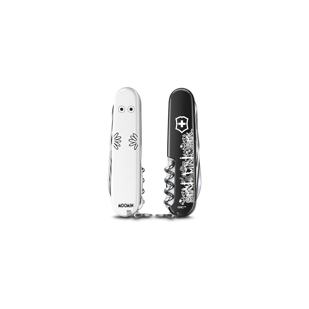 

VICTORINOX Moomin Hattifattener Climber Swiss Army Knife, Multi-functional, Collectible, Disaster Preparedness Tool, Swiss-Made Multi-Tool with 14 Fun