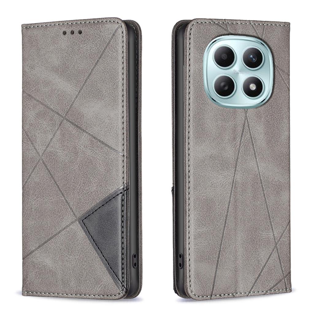 Pro Xiaomi Poco M8 5G/Redmi Note 15 5G (Globální)/15 4G (Globální) Pouzdro Kapsy na karty Geometrický potisk Kožený kryt na telefon