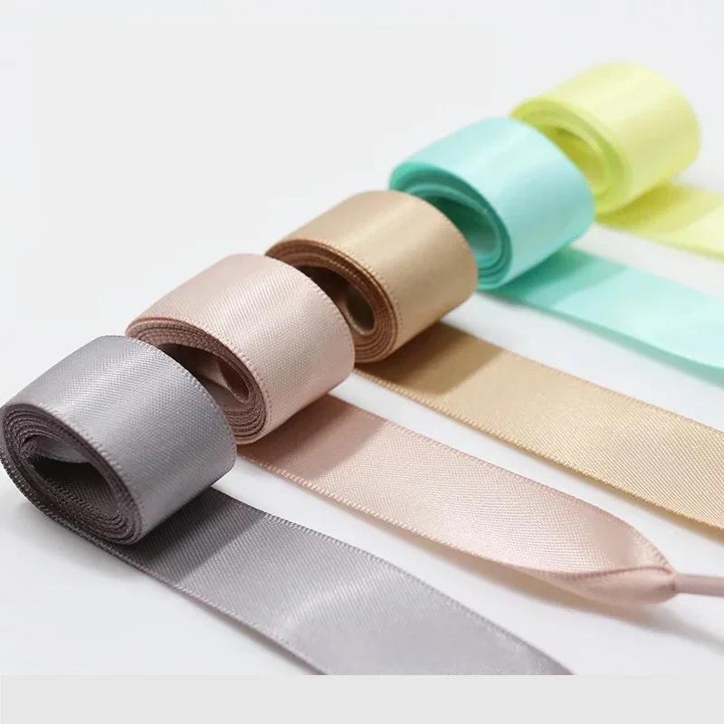 2CM Width Silk Satin Shoelaces Flat Ribbon Shoelace Women Sneakers Boots Shoe laces 22 Colors Length 80CM 100CM 120CM 1Pair