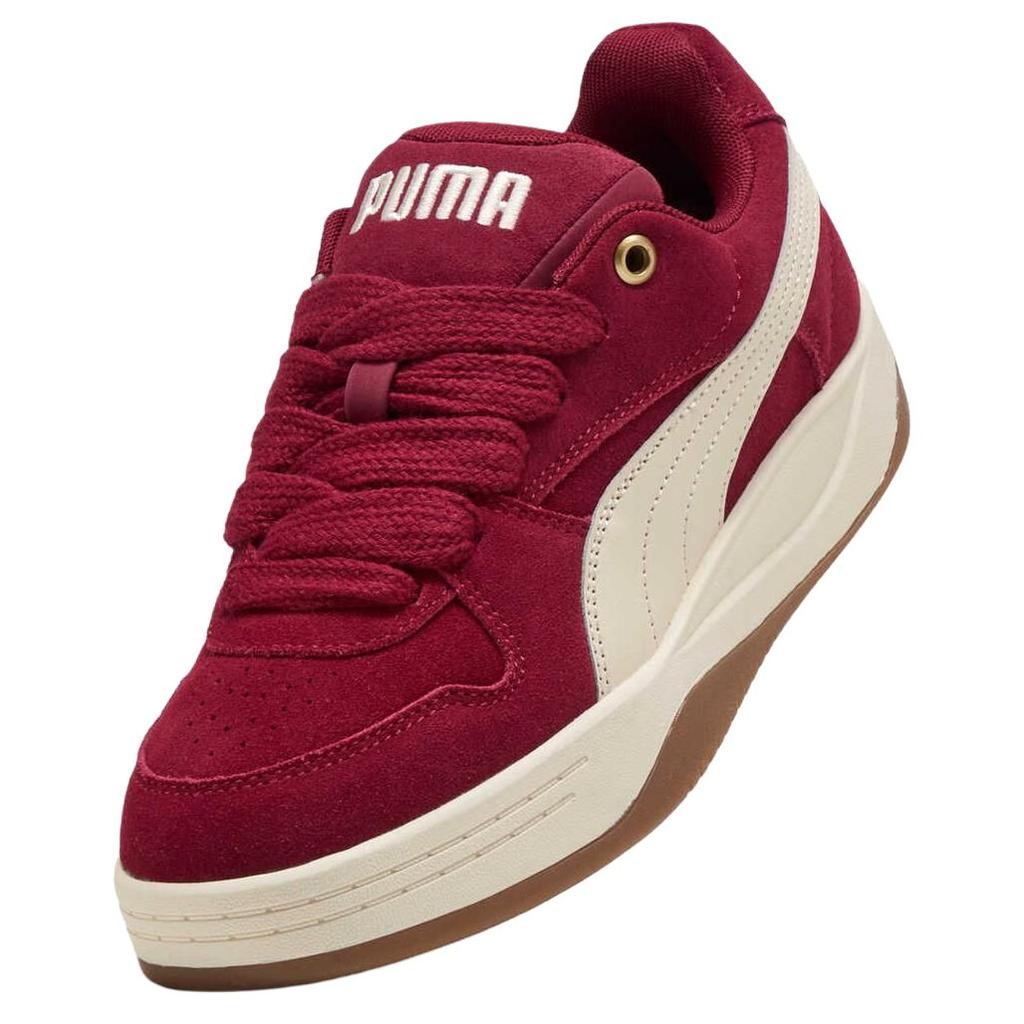 Puma Park Luna SD Bequeme Vielseitige Atmungsaktive Low-Top Sneaker Damen Sneaker Rot 402510-06
