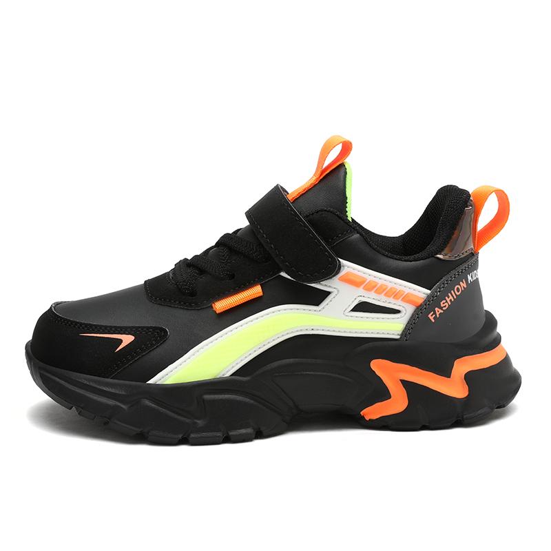 Dziecięce buty na co dzień Unisex lekkie buty studenckie do biegania skórzane buty sportowe dziecięce chłopięce rekreacyjne tenisówki