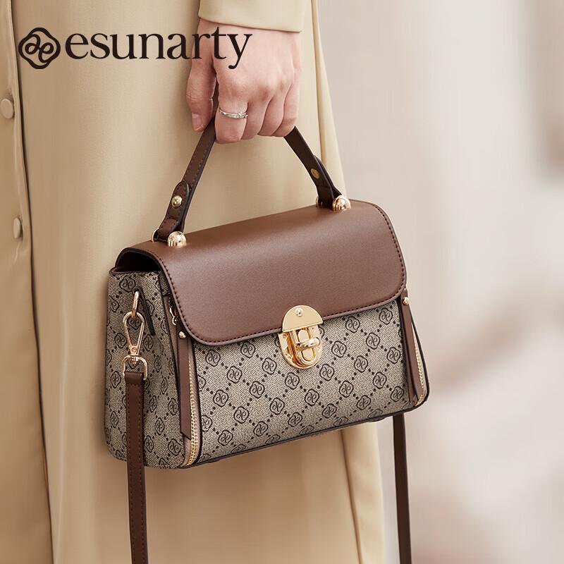 ESUNARTY Women s Large Capacity Crossbody Handbag