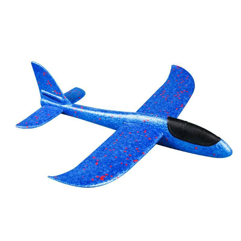 48cm Large Foam Plane Glider Hand Throw Airplane Inertial EPP Bubble Planes Outdoor Launch Kids Toys for Children Boys Gift