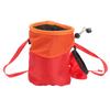 Rock Climbing Magnesium Powder Chalk Bag Outdoor Mountaineering Antiskid Equipment(red )