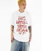 Keuligeon Anti-Normal Crigun Semi-Overfit Short Sleeve Tee White