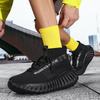 2025 new summer trend fashion casual sports shoes breathable special-shaped bottom large size running shoes men's shoes