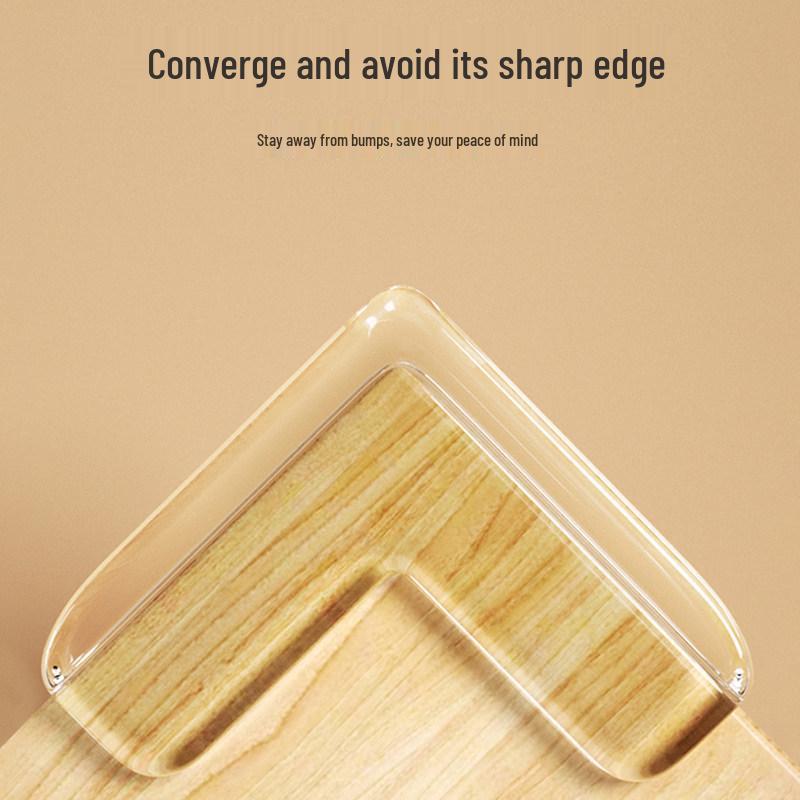 Children's Transparent Corner Protector for Coffee Tables - Soft Anti-Collision PVC Edge Wrap Strip