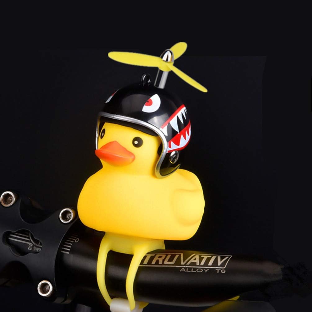 Rubber Duck Car Duck Car Ornaments Yellow Duck Car Dashboard Decorations With Propeller Helme Bicyle Duck