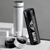 Car Logo Thermos Leakproof Cup Portable Bottle Auto Accessories For Mini Cooper One JCW F54 F55 F56 F57 F60 R50 R52 R53 R55 R56