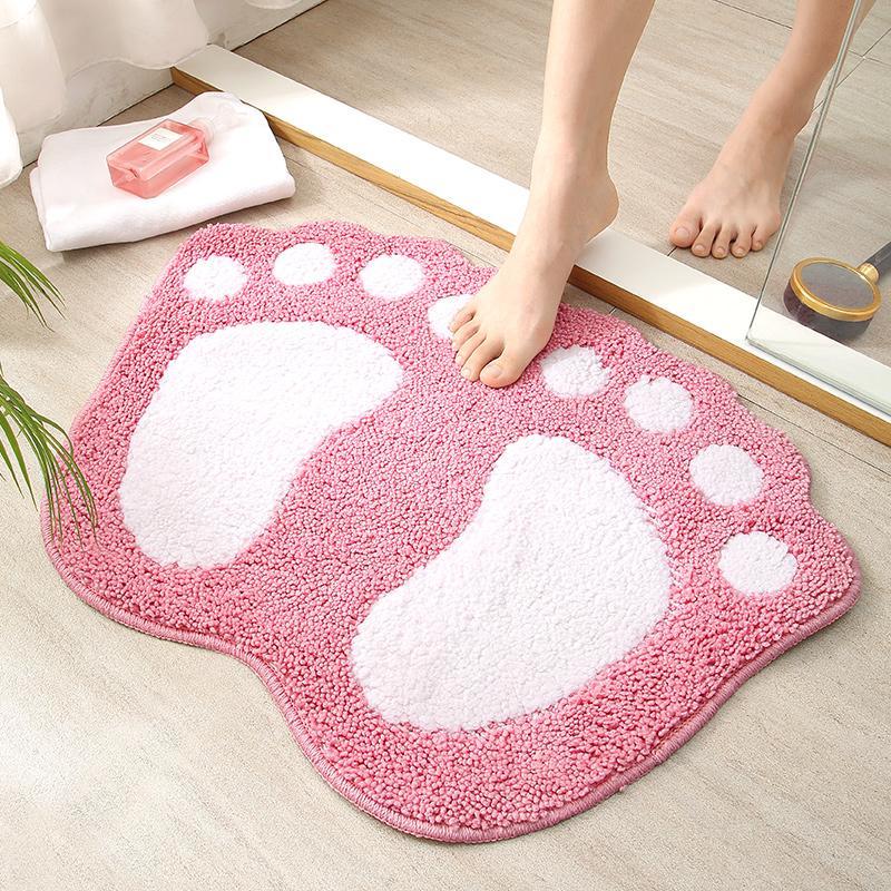 Cute Floor Mat Door Mat Entrance Bedroom Absorbent Mat Household Bathroom Anti Slip Mat Bathroom Door Mat
