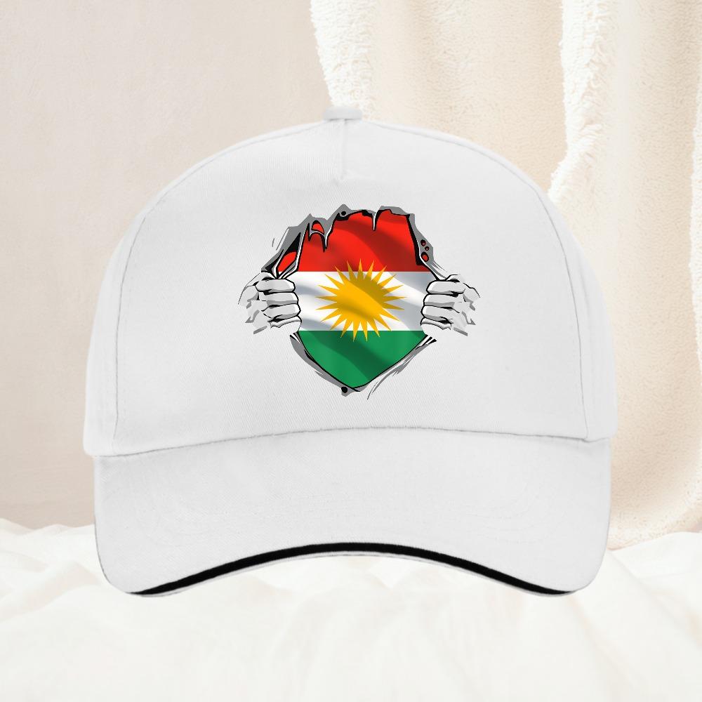 Arrival Kurdistan Flag baseball cap Summer Outdoor Adjustable Hat All Seasons Travel Gift Headwear