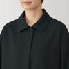 MUJI Size L Women's Water-Repellent Jacket, BD0YRA4A, Black,