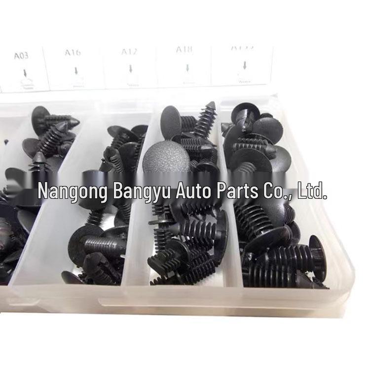 140PCS Snap Fasteners for Car Bumper, Door Trim, and Interior Panels