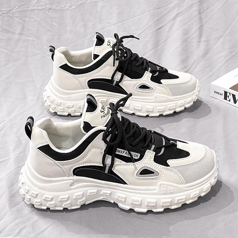 

Internet celebrity popular men s shoes 2024 new spring versatile casual height increase Xiaobai sports Hong Kong style dad ins tide shoes 39