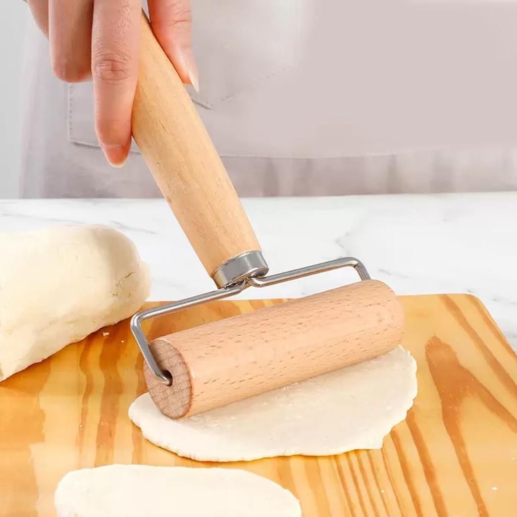 1PC Rolling Pin Wooden Baking Crushed Nuts Pancakes Biscuits Kitchen Utensils for Baking Cakes and Pizza Kitchen Utensils
