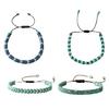 Elegante Form Armreif Armband mit Perlen Verstellbares Geometrisches Design Handgefertigter Schmuck Geschenk
