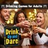Drink Up and Dare Party Board Game Cards – Fun Social Drinking Game for Family Gatherings, Friends Gatherings & Team Building