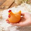 3D Rooster Hen Silicone Mold DIY Easter Candle Plaster Craft Mold Flexible Reusable Craft Mold for Resin Soap & Home Decor