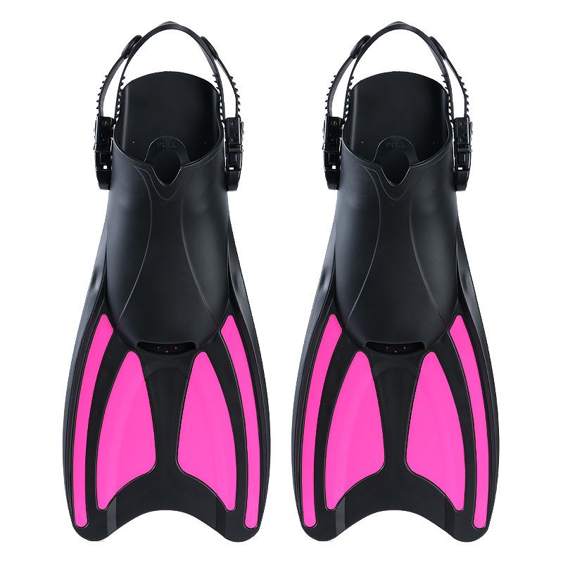 Hot! Adult Child Professional Diving Fins New Adjustable Training Frog Shoes Outdoor Sports Snorkeling Equipment Swimming Shoes