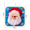 Christmas Felt Sewing Kit for Kids Educational DIY Craft Set Nonwoven Fabric Lacing Activity Holiday Themed Ornament Making Preschool Learning Toy