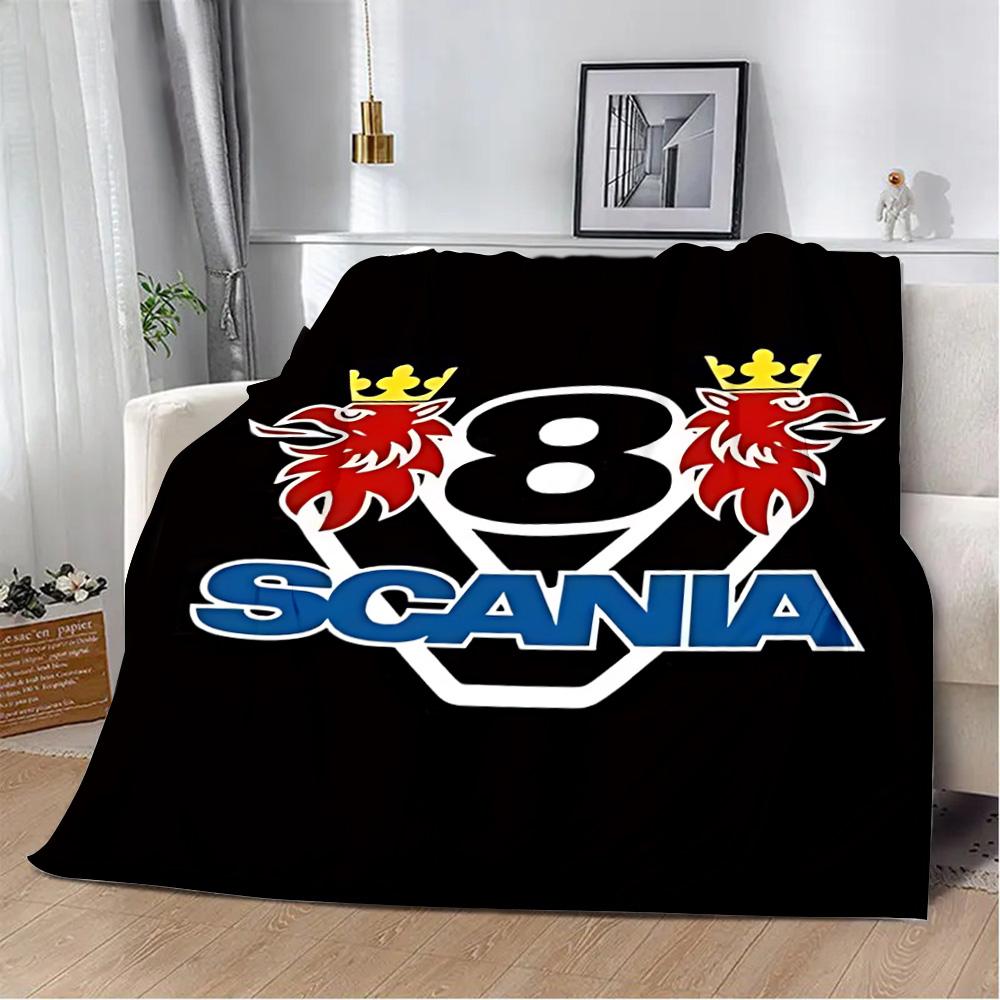Sweden S-Saabs S-Scanias Printed Blanket Picnic Blankets Warm Blanket Soft and Comfortable Blanket Home Travel Birthday Gift