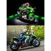 WELLY 1/12 Kawasaki Ninja ZX10R Motorcycle Model Toy Vehicle Collection Autobike Shork-Absorber Off Road Autocycle Toys Car