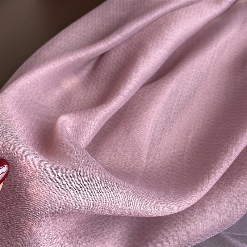 Jedwabno-wełniany szalik ze złotym brzegiem: Ochrona przeciwsłoneczna Wiosna/Jesień, Ciepły i Wszechstronny Błyszczący Szal dla Kobiet.