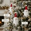 Creative Sequin Star Christmas Pendant DIY Colorful Christmas Pendant Ornament Knitted Hat Lightweight Xmas Tree Christmas Decor