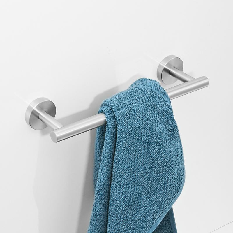 High Quality 304 Stainless Steel Bathroom Accessory,single Towel Bar,Towel Rail, Towel Holder Black Brush Gold