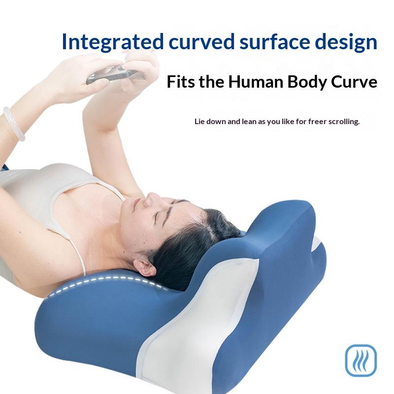 1Pcs Cervical Spine Sleeping Pillow Deep Sleep Memory Cotton Sleeping Pillow Comfortable Ergonomic Body Positioner