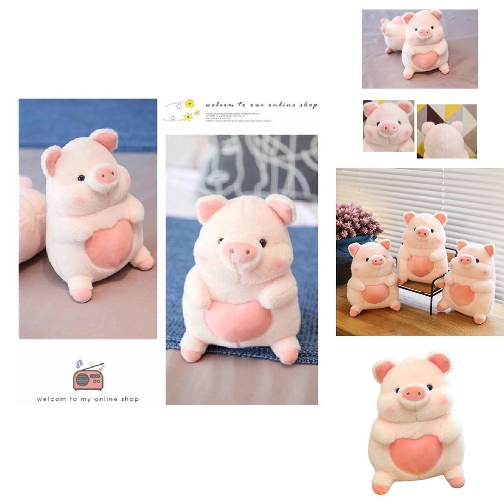 Cute Pink Pig Plush Toy For Kids And Home Decor 20cm