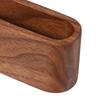 Wooden Business Card Holder Creative Design Durable Business Card Case Minimalist Stylish Business Card Display Tabletop Use