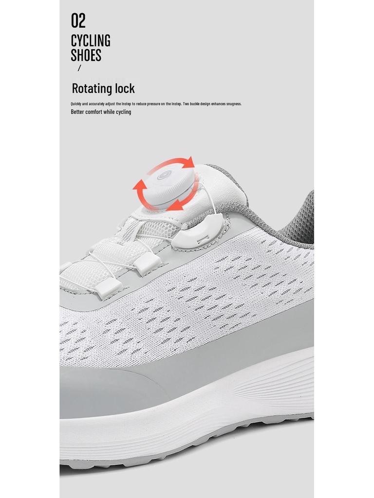A18 Lightweight Breathable Unisex Cycling Shoes - Casual Style, Comfortable for Outdoor Sports