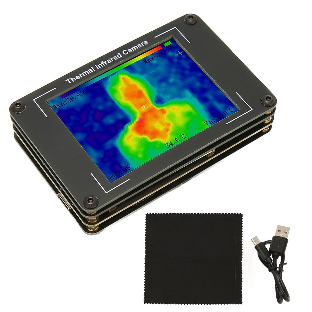 Infrared Thermal Imager 3.4inch LCD Display 1800mAh Rechargeable Infrared Thermal Sensor High