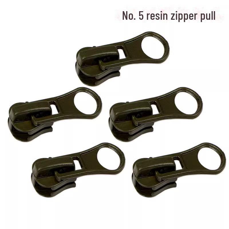 Οχι. 5 Φερμουάρ Ρητίνης για Σκηνές, Μπουφάν, Αποσκευές και Σχολικές Στολές