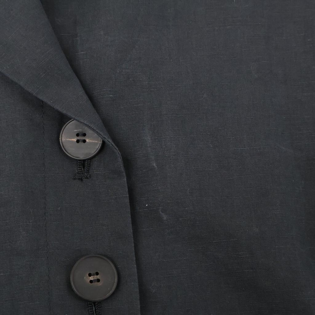 BALLSEY 24 year old black linen blend move tailored collar all-in-one Overall All-in-one 36 blackUsed